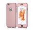 360° kryt Apple iPhone 6/6S - ružový (Rose gold)